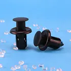 Зажим для автомобильного бампера, 20 шт., 10 мм, отверстие внутренняя отделка приборной панели, пластиковые заклепки для Honda