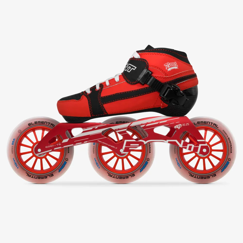 100% Оригинальные роликовые коньки Bont следующие скорости Размер 29-40 рама из