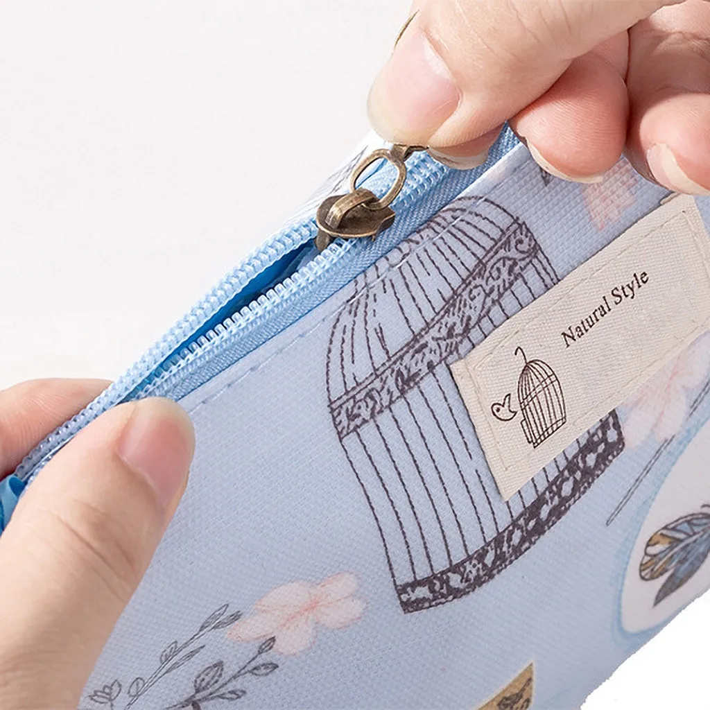 Косметичка для хранения с принтом Дамский портативный клатч водонепроницаемая