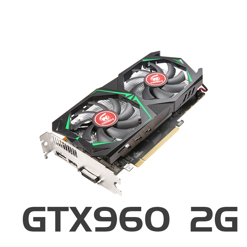 Оригинальный GTX 960 2GB видеокартой 128Bit GDDR5 Графика для nVIDIA Geforc игра gtx 2gb сильная чем