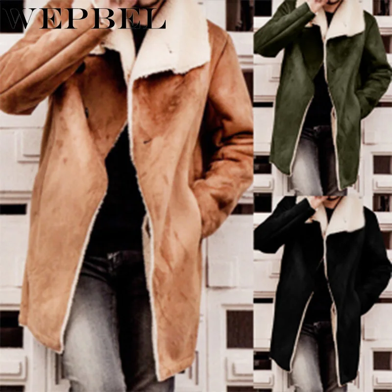 Длинное шерстяное полупальто WEPBEL мужские топы пальто из искусственного кашемира
