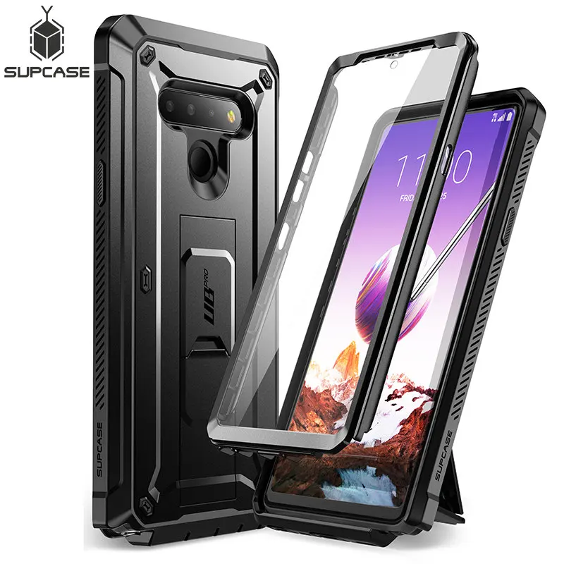 SUPCASE For LG Stylo 6 Case (2020 Release) Unicorn Beetle Pro Full-Body Rugged Holster Clip Cover with Built-in Screen Protector | Мобильные