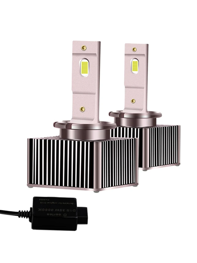 

2Pcs D1S D3S Led Headlight 70W 10000lm D2S D4S Car Lights Super Bright D2R D4R D5S D8S Waterproof Auto Bulbs 1:1 Mini Canbus