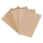 Прямоугольные вырезы из массива дерева толщиной 2 мм для изготовления моделей песчаного стола, украшения сада, ремесленных проектов сделай сам