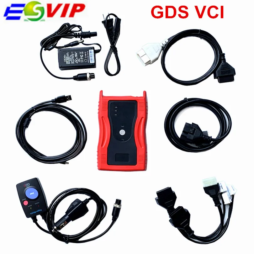 GDS VCI для K-IA Hyu-ndai с модулем триггера разъем полета OBD2 диагностический сканер инструмент