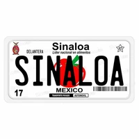 sinaloa mexico car sticker vinyl auto accessories car window car styling decal pvc 13cmx7cm cover scratches waterproof