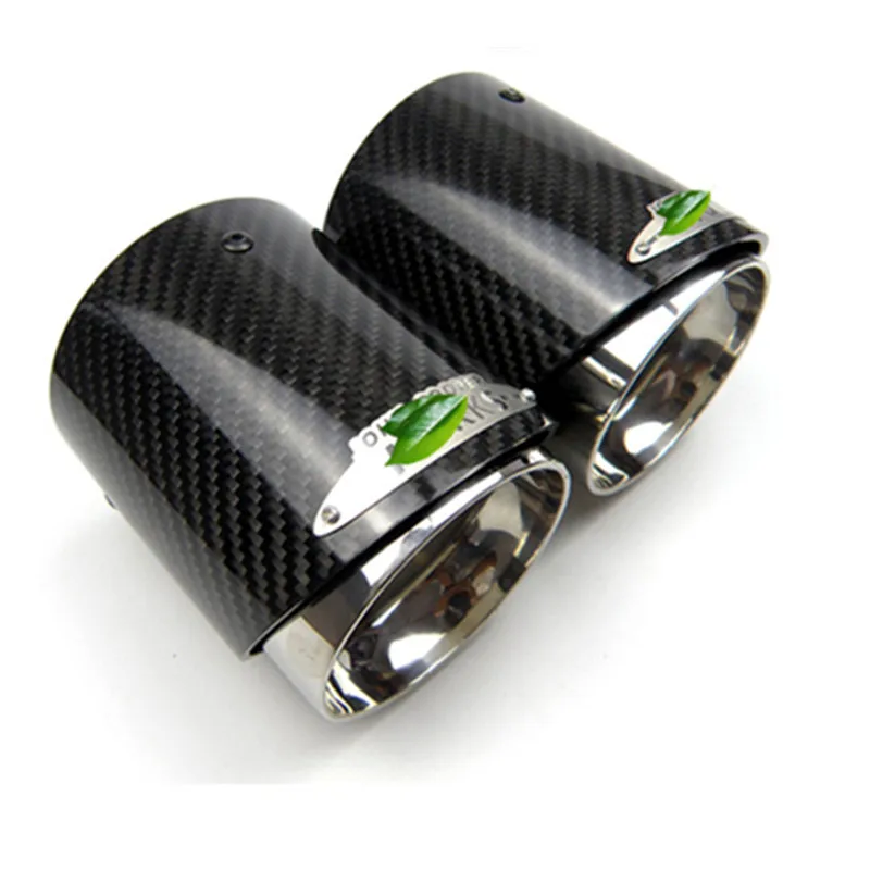 1 шт. 3K углеродный высококачественный глушитель выхлопных газов для MINI Cooper S R55 R56