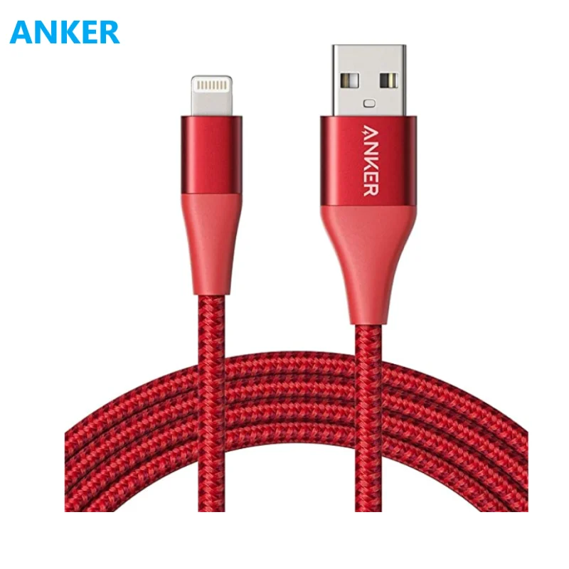 

USB кабель ANKER A8452 для Apple iPhone, Lightning, черный.