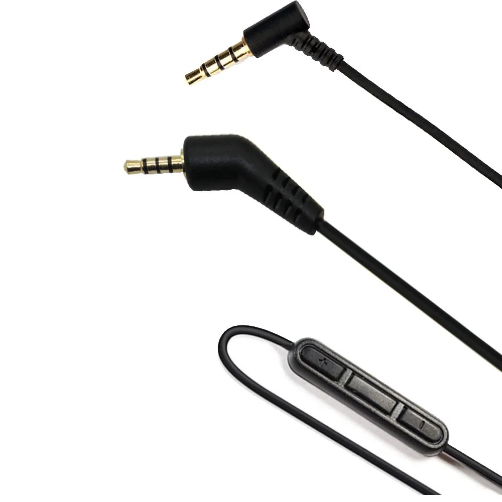 Замена аудиокабеля Khopesh для Bose QC3 QC 3 QC15 QC25 OE2 OE2i AE2 AE2i AE2w кабель для наушников Bose шнур iOS Android Mic