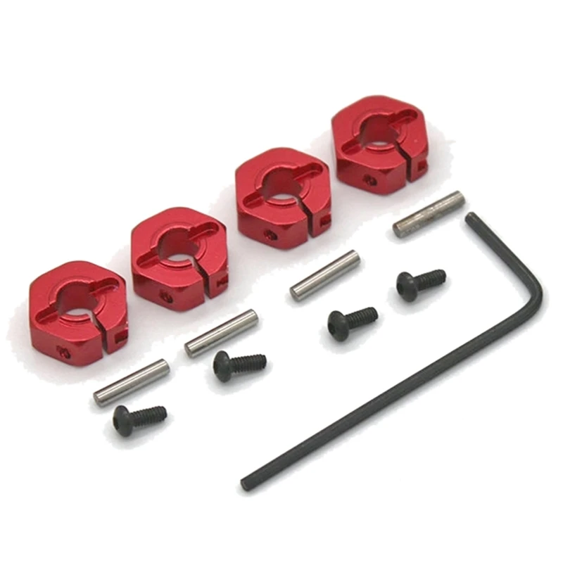 

Aluminum Alloy 12mm Combiner Wheel Hub Hex Adapter for Wltoys 104001 1/10 RC Car Upgrade Parts Accessories