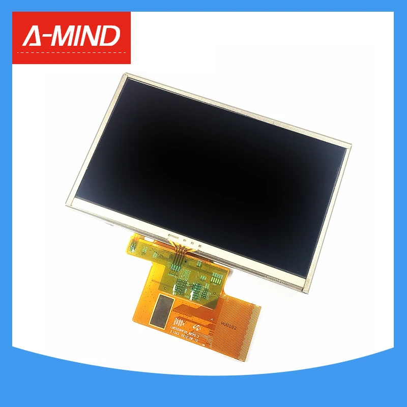 

A-MIND 5" inch LMS500HF05-002 For TomTom XXL 530 540 GPS LCD display screen with touch screen digitizer panel free shipping