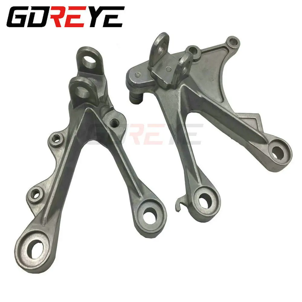Передние Подножки подножки подножка кронштейн педали для KAWASAKI ZX6R ZX-6R 2005 2006 2007 05 06