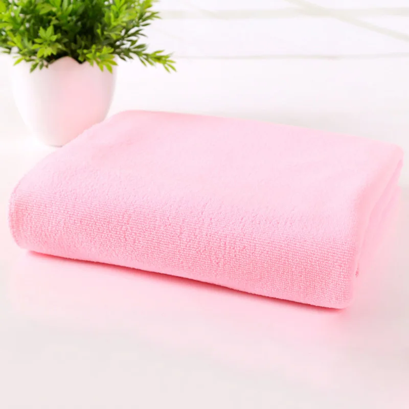 Pink Супер мягкое пляжное полотенце из микрофибры, быстросохнущее банное полотенце Spr, полотенце для ванной комнаты, для отдыха на природе, полотенце для путешествий, 140*70 см - Цвет: Pink