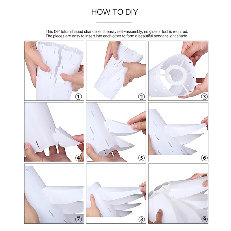 Скидка Абажур «сделай сам» для лампы в форме цветка лотоса, люстра в форме лотоса абажур, потолочный светильник, декоративное комнатное освещение ...