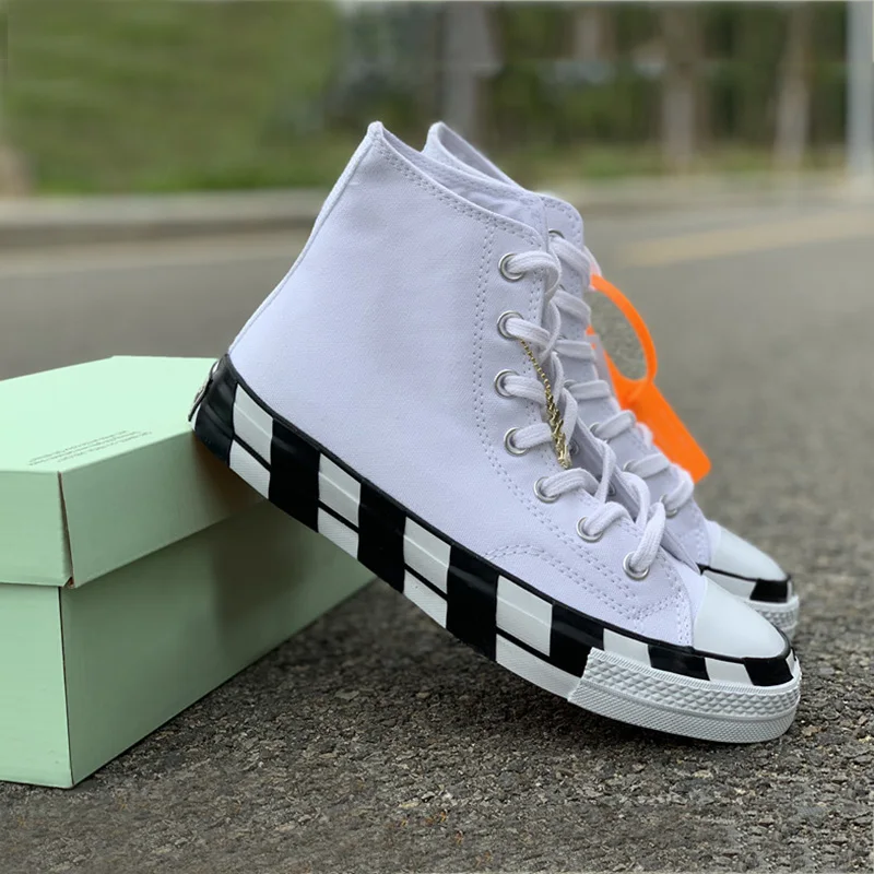 2019 дешевые оптовые продажи черные белые 2 0 холщовые высокие ограниченная версия