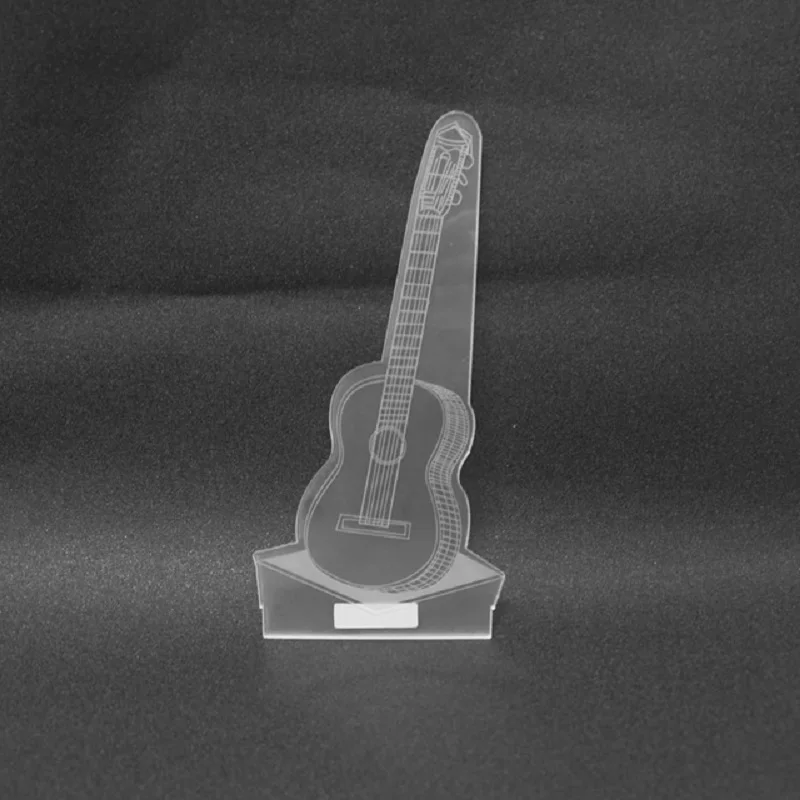 Светодиодная лампа креативный светильник доска новинка Lllusion ночной абажур 3D