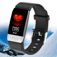 t1 body temperature smart bracelet ecg heart rate monitor fitness tracker sport bracelet smart watch men women band ios android