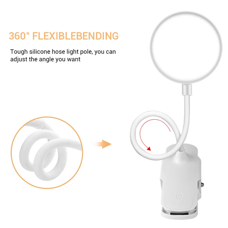 Светодиодная настольная лампа с сенсорным управлением перезаряжаемый