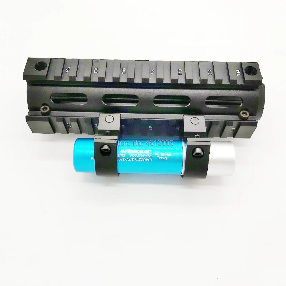 Тактический светодиодный фонарик 20 мм Пикатинни Крепление на рельс handguard оружие