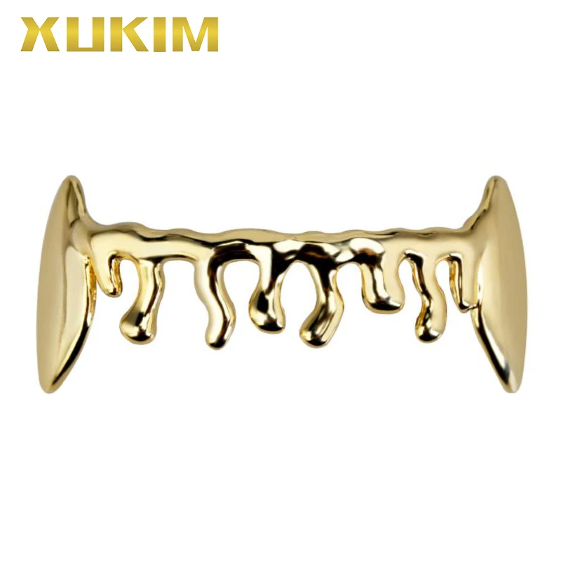 Стандартная цена, Прямая поставка с завода, прямые продажи, хип-хоп декор, вампир, Коронка, золотые коронки