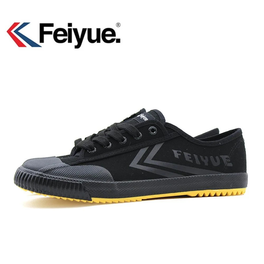 Оригинальные черные кроссовки FEIYUE Классическая обувь боевые искусства