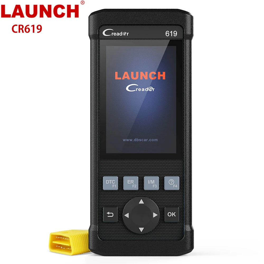 

Launch CR619 OBD2 Scanner Professional Multi-language OBD2 Automotivo Scanner ABS SRS Airbag Car Diagnostic Tool Check Engine