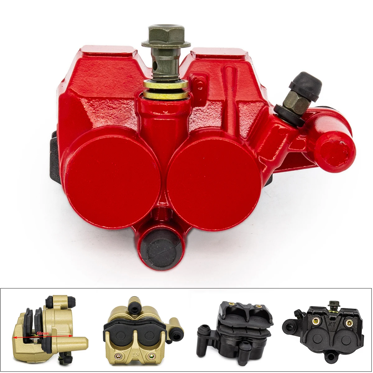 

Motorcycle Disc Front Brake Radial Caliper Brake Caliper Master Cylinder For Honda Ca250 Dd250 Storm Prince Apollo Kawasaki BSE