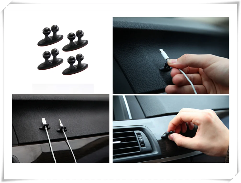 8 шт. USB кабель для зарядки и передачи данных Volkswagen vw Phaeton 4 2 EOS 3 V6 Touareg|Клипсы зажимы