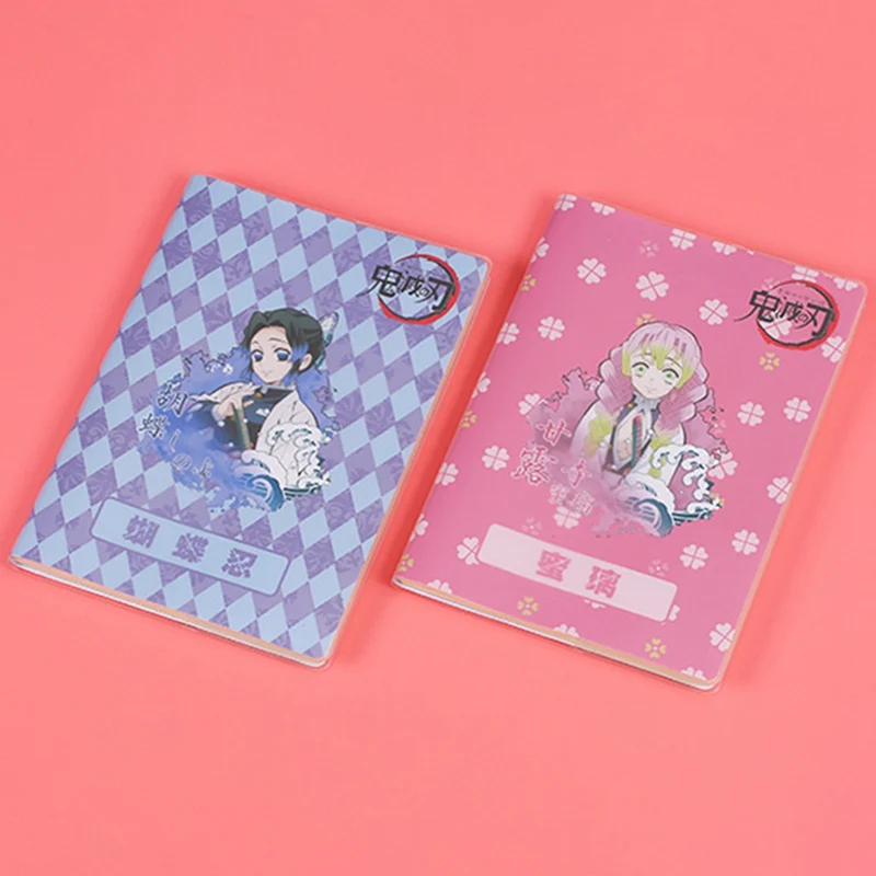 

New Anime Demon Slayer's Blade Notebook Quadratic Element Style Cartoon Notepad Wholesale