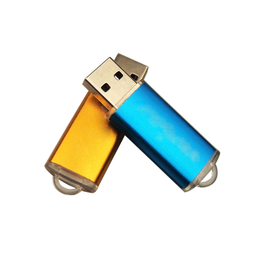 Горячая Распродажа металлический флеш накопитель USB 2 0 4 ГБ 8 16 32 128 Мб