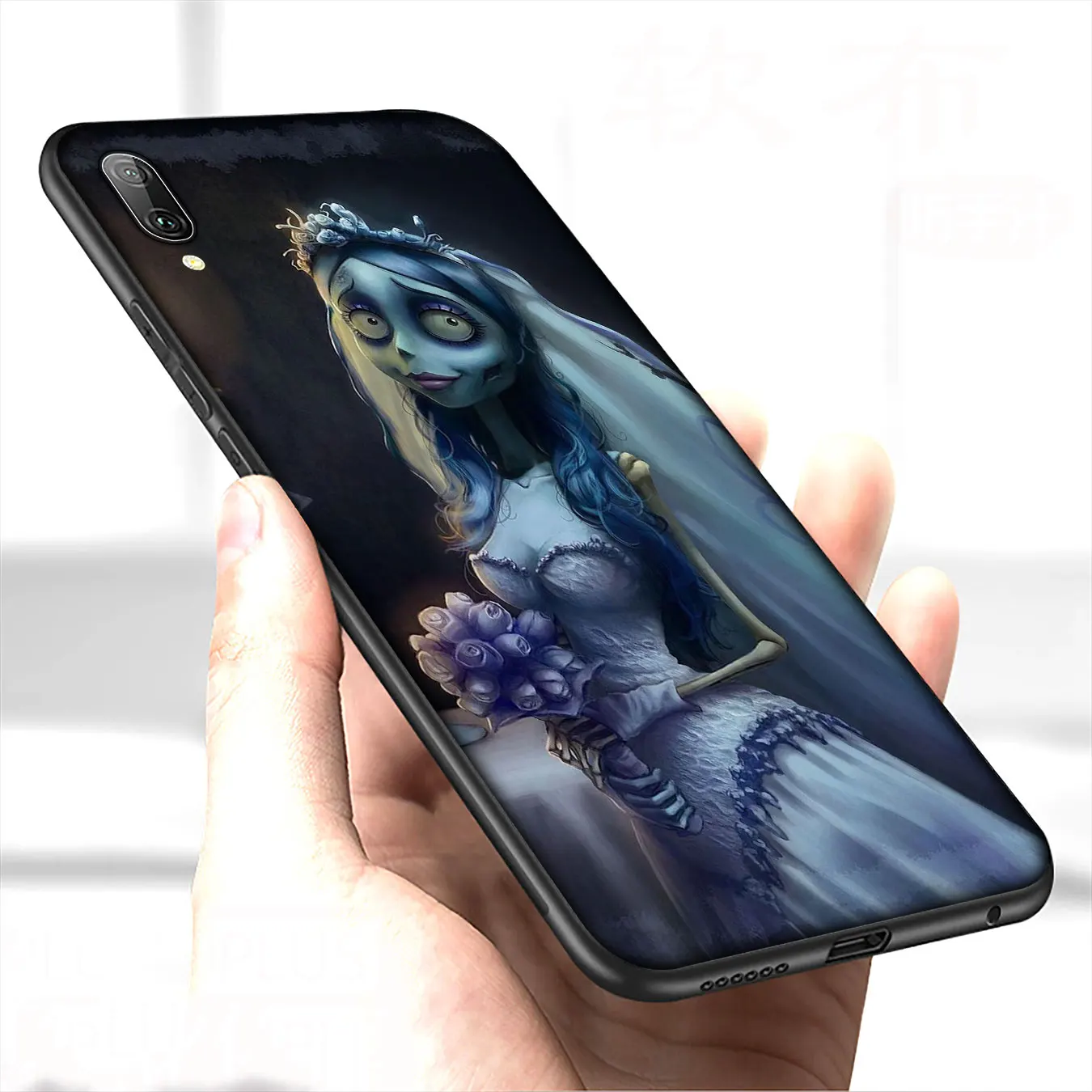 Мягкий силиконовый чехол IYICAO Tim Burtons Bride для телефона Huawei Mate 30 20 10 Pro черный Nova 5i 4 3 3i