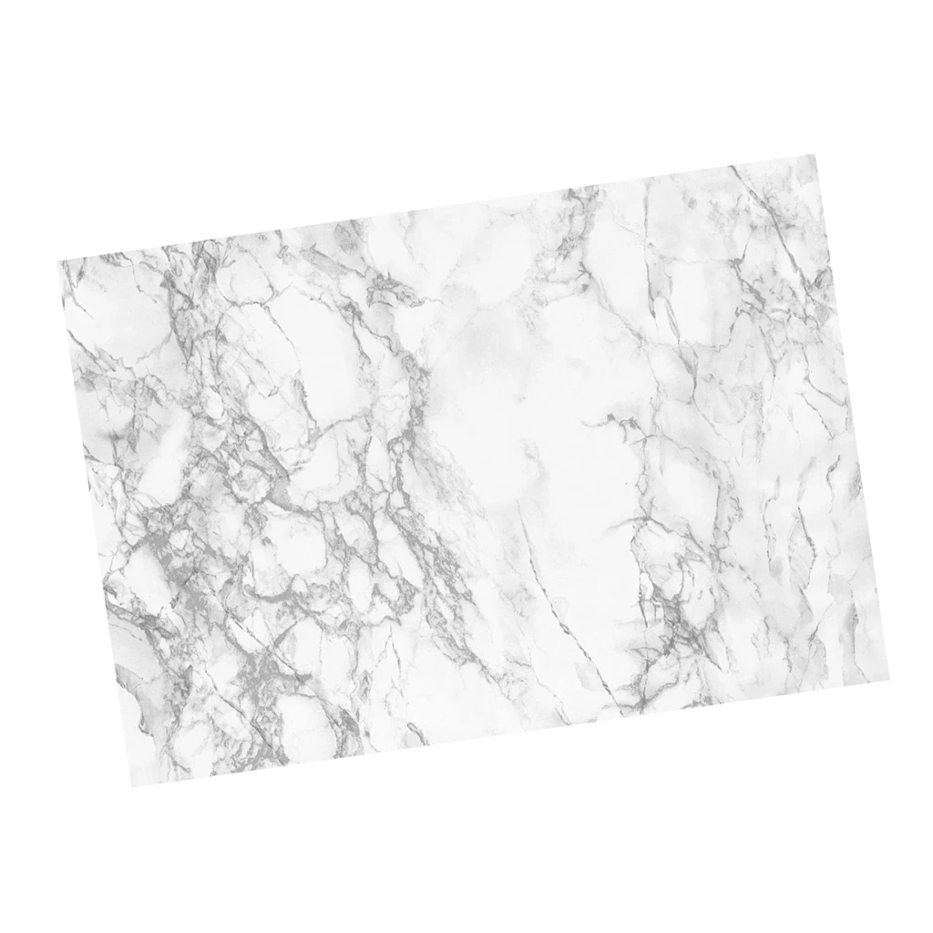 

Marble Paper Vinyl Wall Sticker For Home Desk Decor Arts Gifts