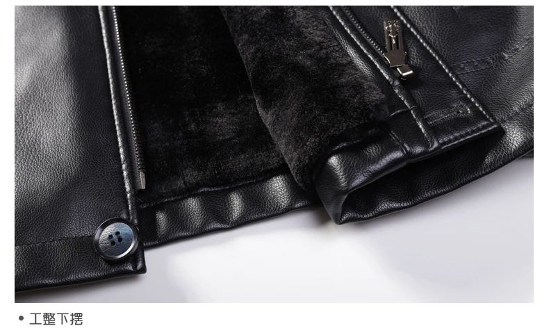 NEW Youth Winter Fur Leather Jacket Mens Plus Size Suede Leather Jackets Men Faux Fur Thick Warm Long Suede Jacket zipper