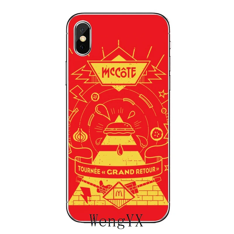 Чехол для iPhone 11 Pro XS Max XR X 8 7 6 6S Plus 5 5S SE Mcdonalds мягкий чехол - Цвет: Mcdonalds-A-02