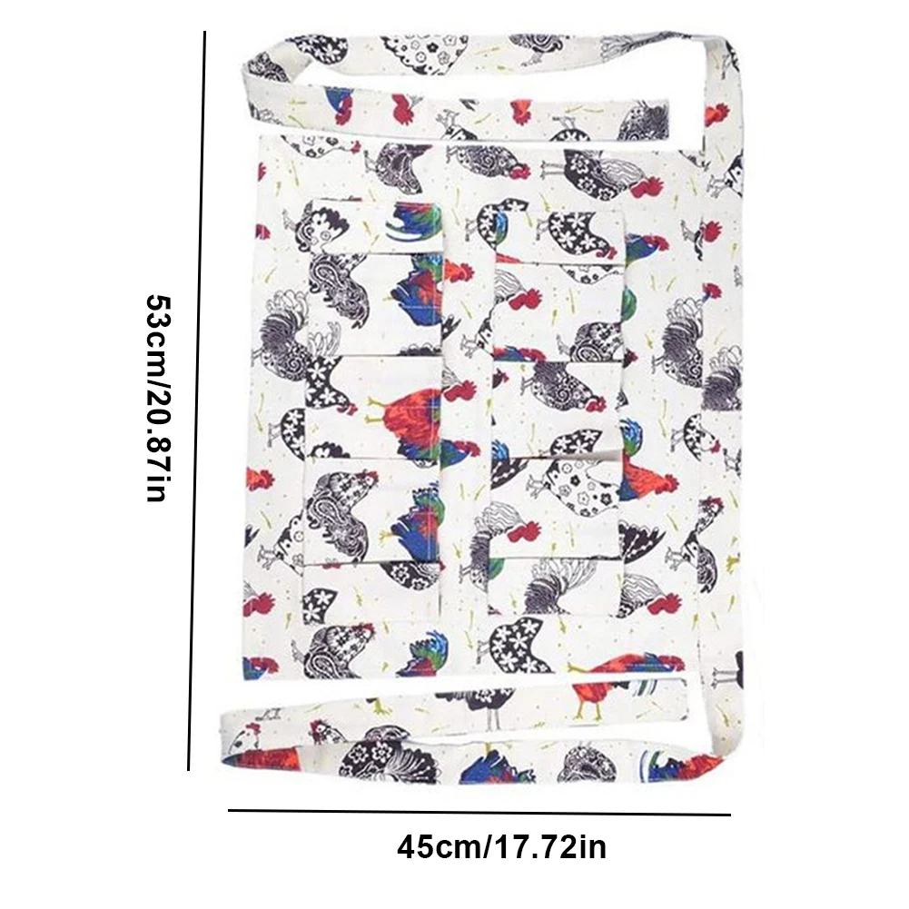 

Egg Collection Apron Egg Collection Skirt Egg Picking Multi-pocket Apron Neateing Storage Egg Shatter-resistant Skirt