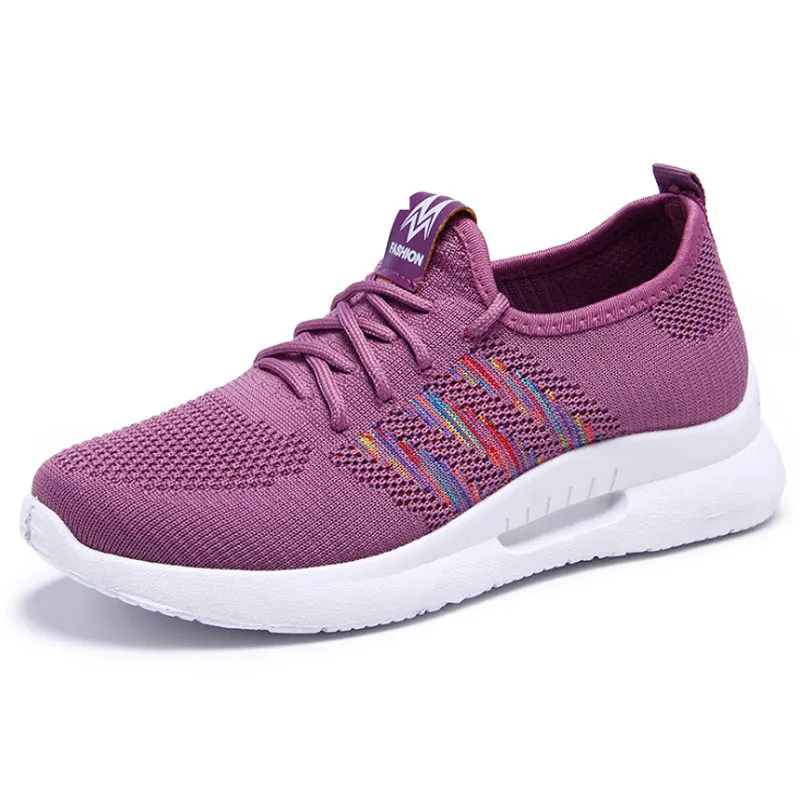 Модные женские кроссовки Модель 2020 года Женские на плоской подошве Обувь для