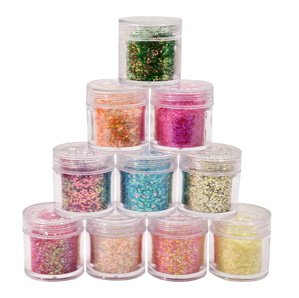 1 бутылка смешанных цветов 3D ультратонкие Блестки для ногтей блестящие хлопья 1/2/3