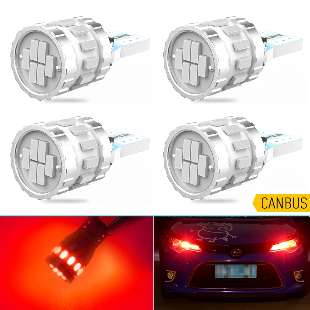 4 шт. T10 W5W Canbus стоянки светодиодного индикатора светильник лампы для фар