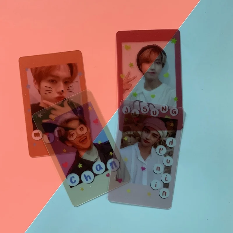 

8Pcs/Set Kpop Stray Kids Transparent Card Lomo Cards Photocard For Fans Collection