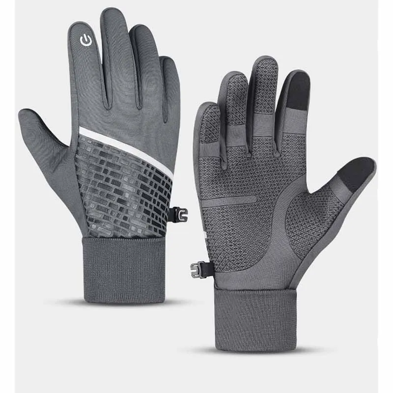 

2021 лыжные перчатки уличные осенние зимние спортивные мужские бархатные сохраняющие тепло перчатки для сенсорного экрана мотоцикла для кат...