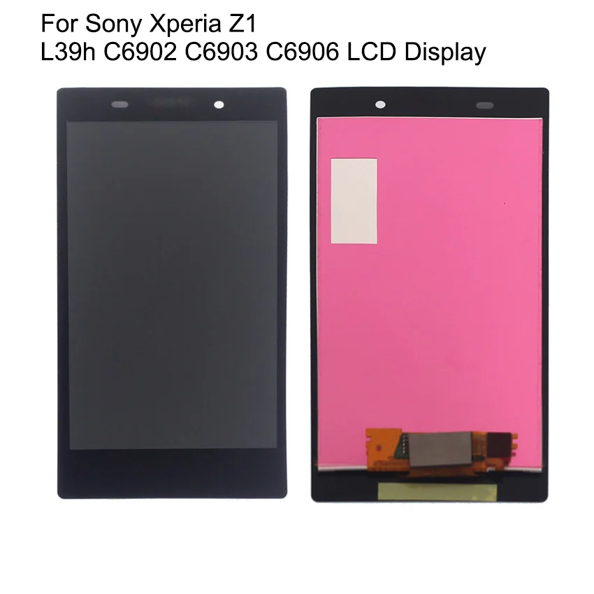 ЖК-дисплей для Sony Xperia Z1 L39h C6902 C6903 C6906 сенсорный экран аксессуары телефонов с