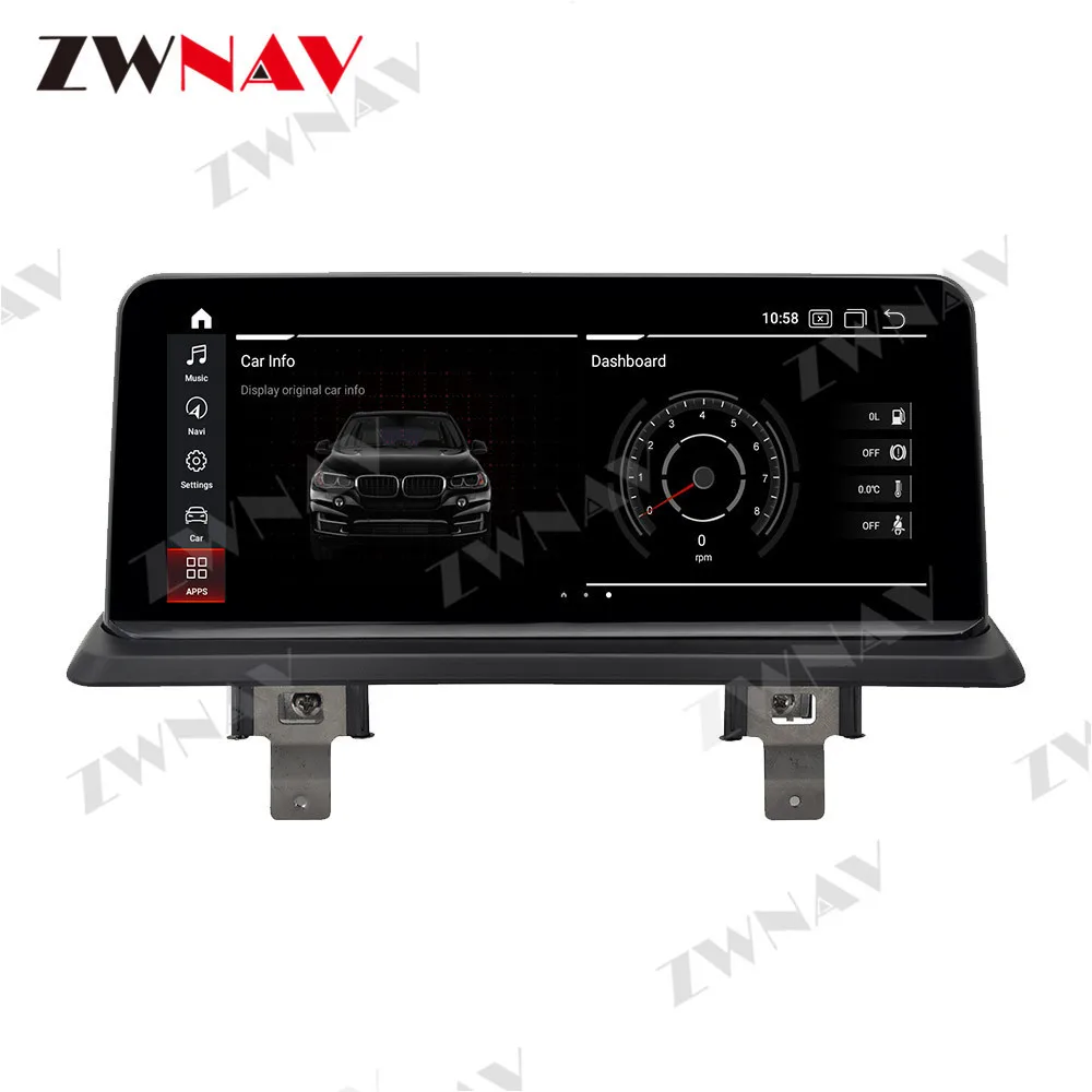 Автомобильный мультимедийный плеер Android 10 0 для BMW 1 серии 120i E81 E82 E87 E88 2004-2011 GPS Радио