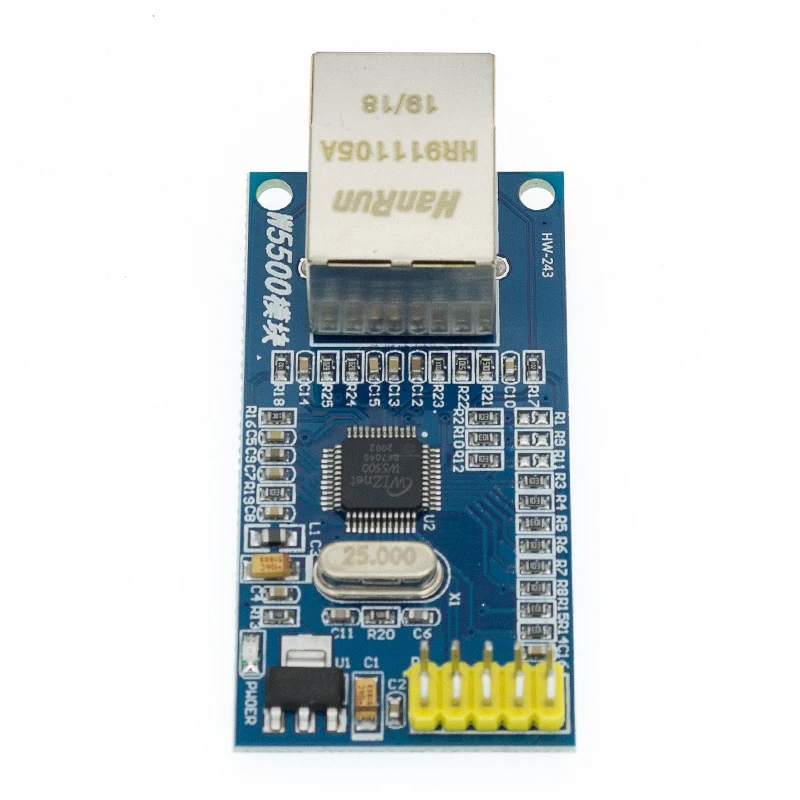 W5500 Ethernet сетевой модуль аппаратное обеспечение TCP / IP 51 STM32 микроконтроллер