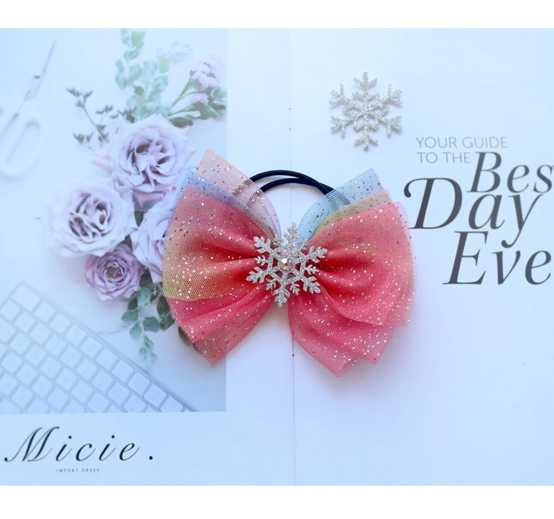 Детский зажим для волос с героями мультфильмов Disney аксессуары бантом Холодное