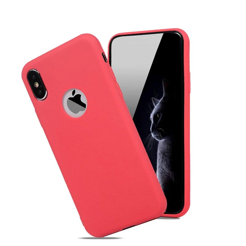 Модный мягкий силиконовый чехол для iPhone 5 5S SE X 10 десять 8 7 6 6S Plus 8Plus гибкий гелевый