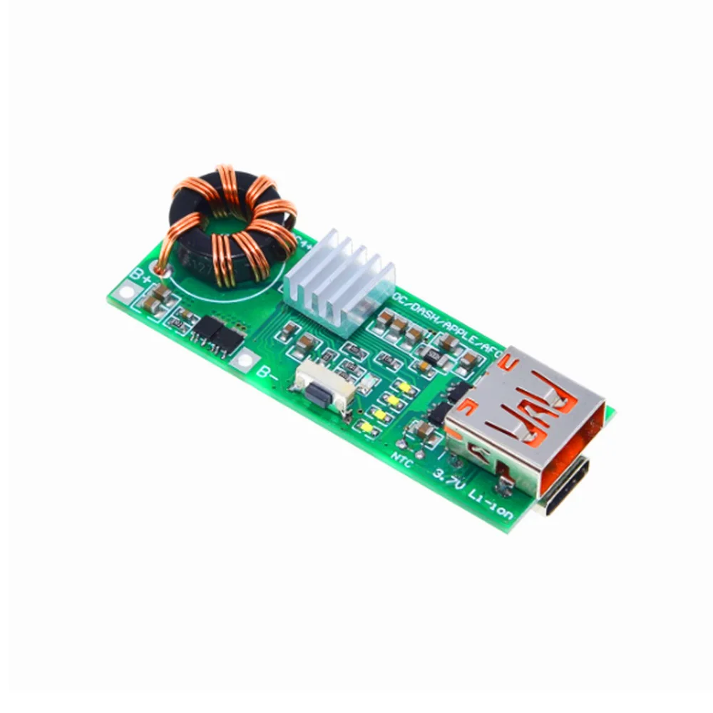 Двунаправленный модуль питания для быстрой зарядки QC4.0 QC3.0 внешний аккумулятор USB