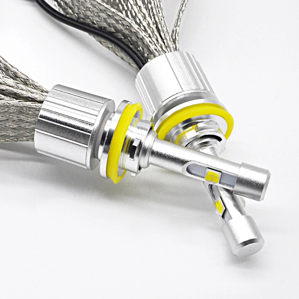 Автомобильные светодиодные фары CARCTR H7 лампы R3s с объективом H1 H3 H 9003 H8/9/11 H10/9005/900