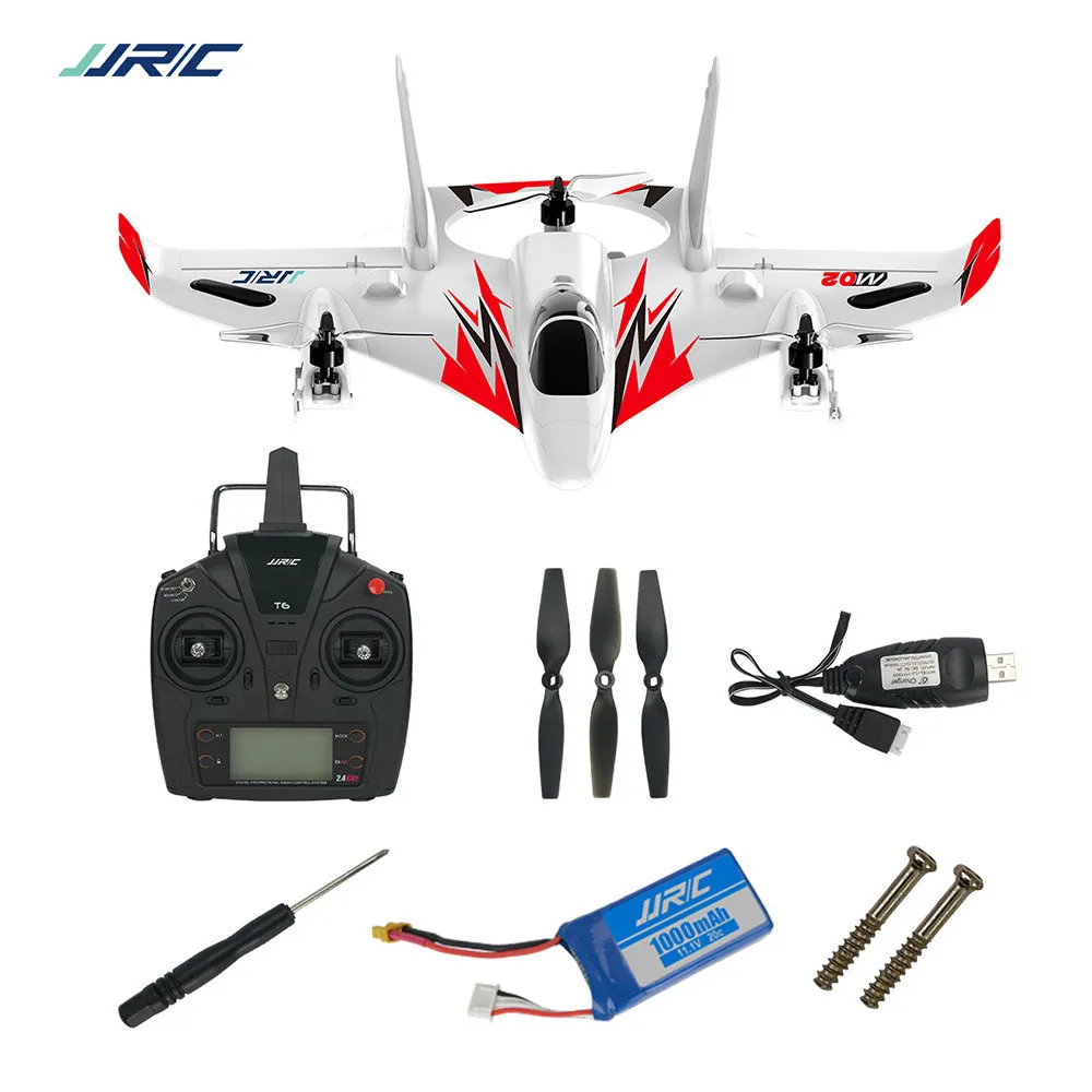 JJR / C M02 бесщеточный двигатель шестиосевой трюковый самолет с дистанционным