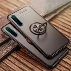 Автомобильный чехол Auroros с кольцом-держателем для Realme XT чехол для телефона, противоударный чехол для Realme XT X2 Realme 5 5 Pro, мягкий силиконовый чехол-бампер