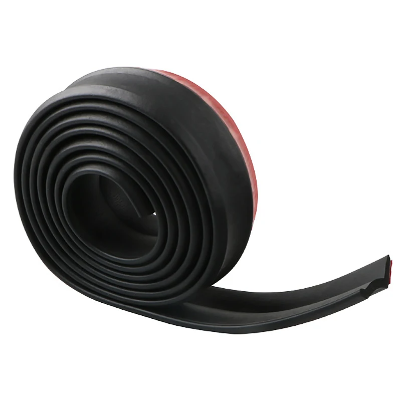 Car Bumper Strip Rubber 60mm Width Exterior Front Lip Kit Sticker Skirt Protector 2.5M/8.2Ft | Автомобили и мотоциклы